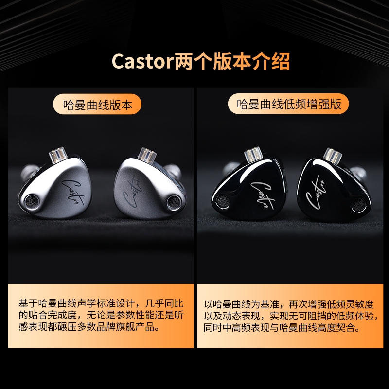 現貨◆真正原廠公司貨◆{CP-AUDIO} KZ-Castor 低頻增強版 耳返 耳機，再送收納包
