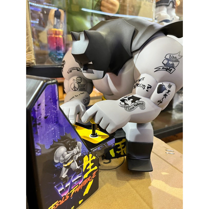 奧司玩具 愚者樂園 絕版限量 inner conflict 超人 對決 蝙蝠俠 遊戲機 batman super man