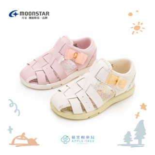 【蘋果樹藥局】日本月星 Moonstar 赤子心系列 CR C2363 2024S/S新品 夏日郊遊趣 女童涼鞋