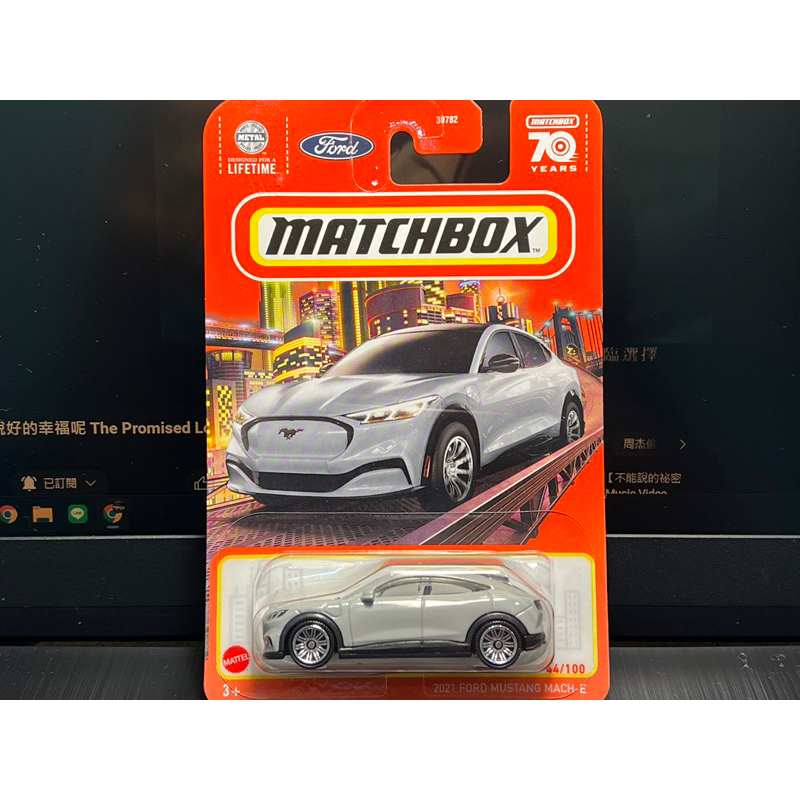 (萊恩收車R.C.F)Matchbox火柴盒Ford MUSTANG MACH E福特野馬電動車 日本空運 全新未拆