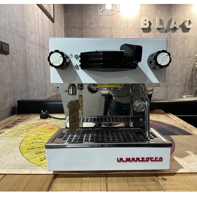 （台灣全新白色現貨)La marzocco mini 單孔 營業家用咖啡機 義式咖啡機