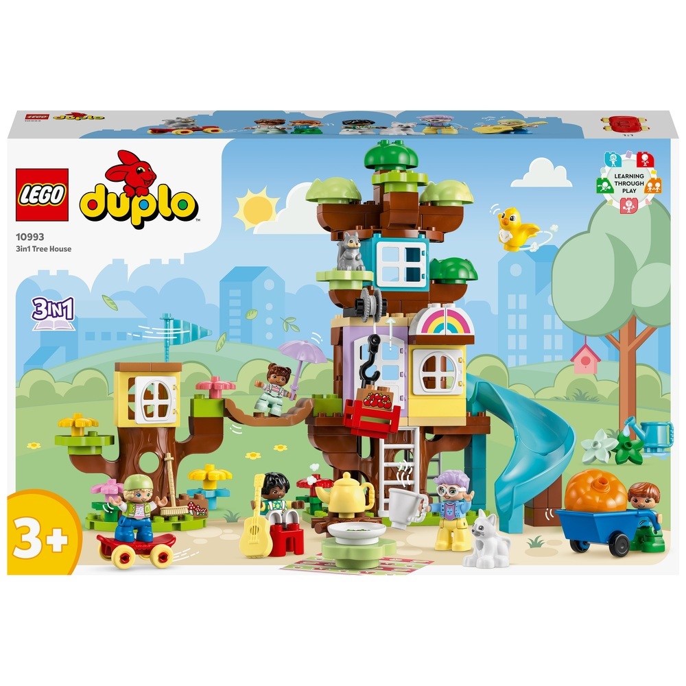 《LEGO》10993 DUPLO 得寶系列 三合一樹屋 樂高 現貨