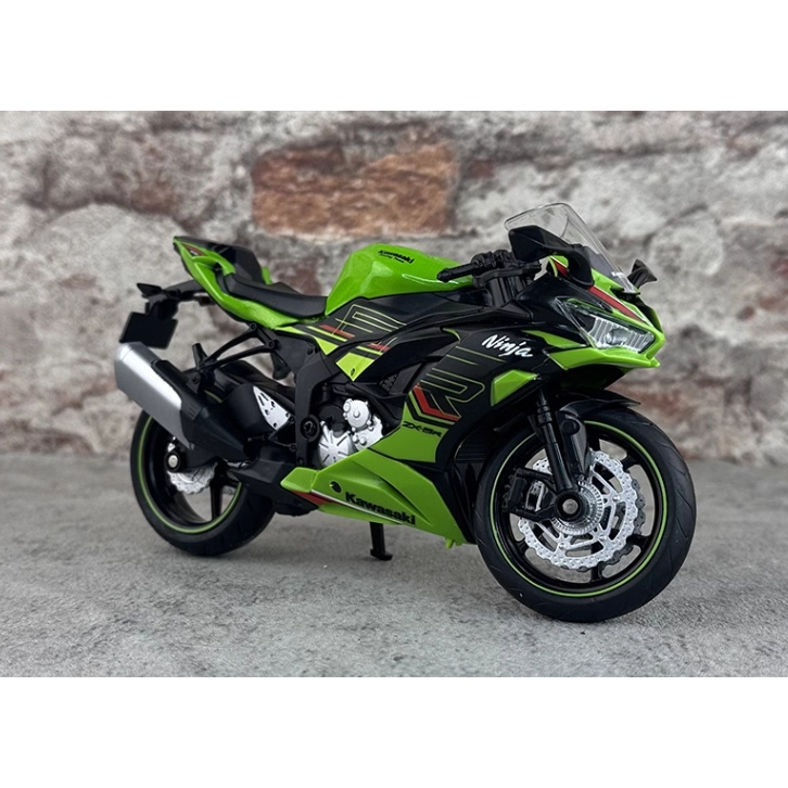 Kawasaki Ninja ZX-6R 1:12模型車 川崎忍者 WSBK 重機跑車