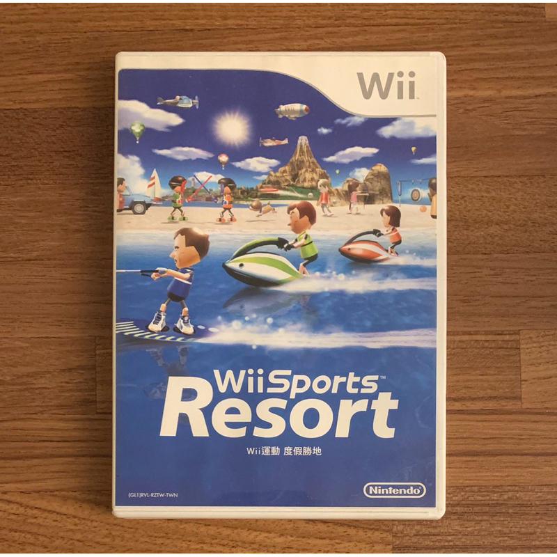 Wii Sports Resort 渡假勝地 運動 度假勝地 繁體中文版 正版遊戲片 原版光碟 二手片 日版適用 任天堂