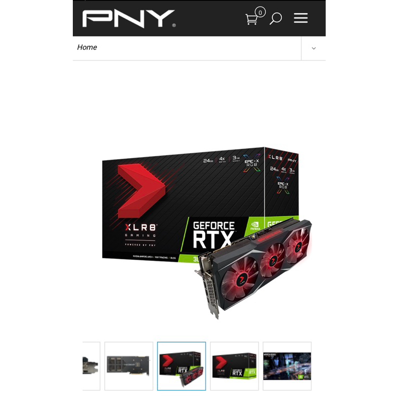 PNY GeForce RTX 3090 Ti 24G XLR8