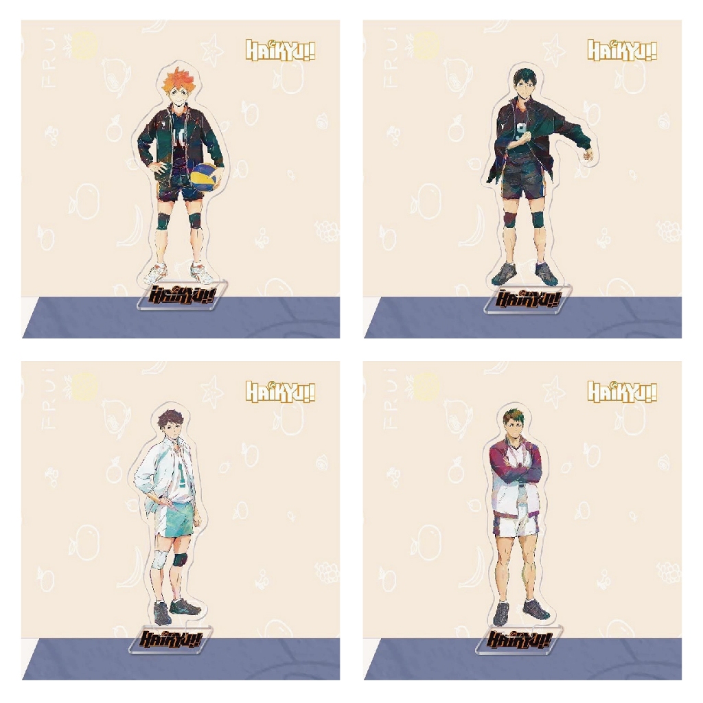 【漫漫時光☆】《6月前排球少年立牌 買五送一❣️》 排球少年 12款角色立牌 日向 影山 月島（台灣出貨）