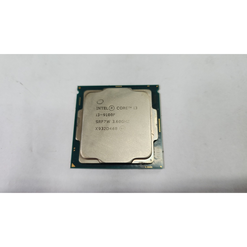 含稅 Intel 九代 I3-9100F 保固一個月 1151 04C455