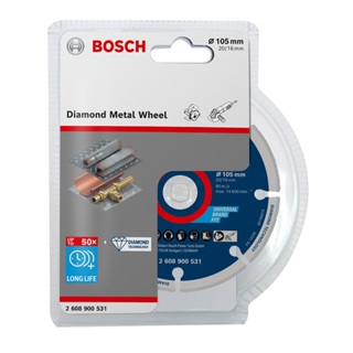 《高雄達順》Bosch博世4"鑽石金屬切割片105*20/16#低火花/減少烤漆板損傷 含稅
