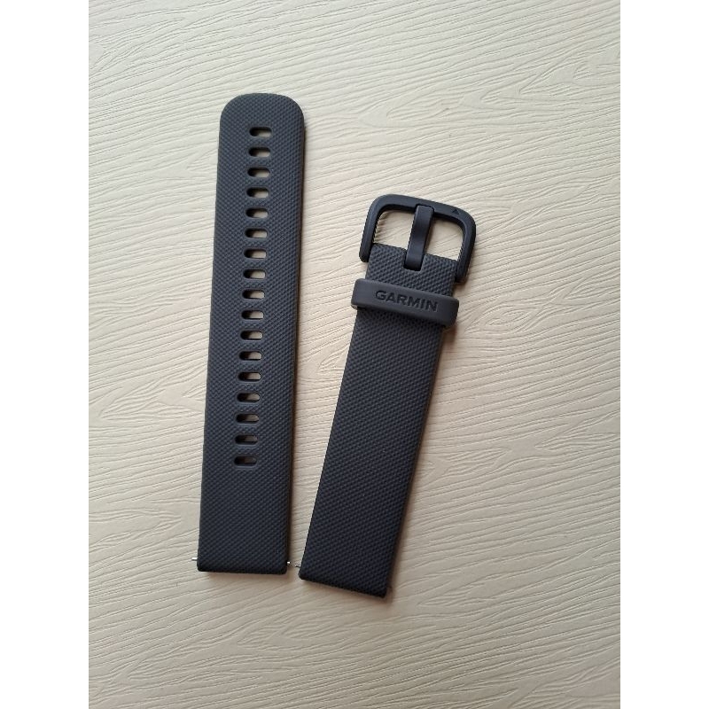 Garmin 原廠二手錶帶矽膠材質20mm通用 venu sq  1 2 Vivosmart 5 賣場另有副廠錶帶