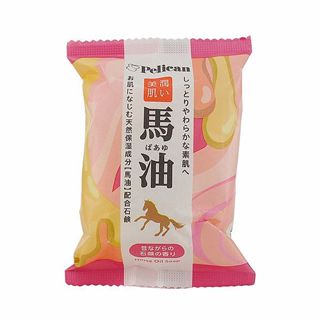 【日系報馬仔】Pelican 沛麗康 馬油潤澤美膚皂(80g) D477916