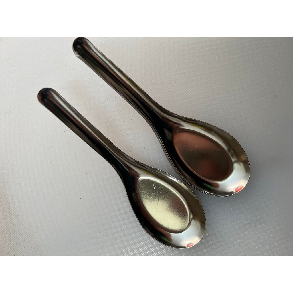 304不銹鋼湯匙 中台匙 鐵湯匙 不鏽鋼湯匙 平底匙 中式湯匙 餐匙 湯匙 湯勺 勺 環保餐具 餐具