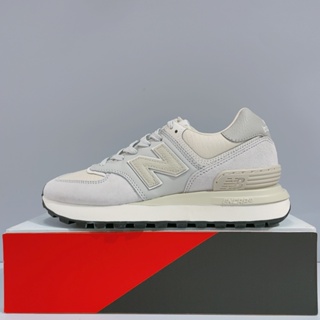 New Balance 574 NB 男女款 杏灰色 D楦 麂皮 復古 運動 休閒鞋 U574LGWD