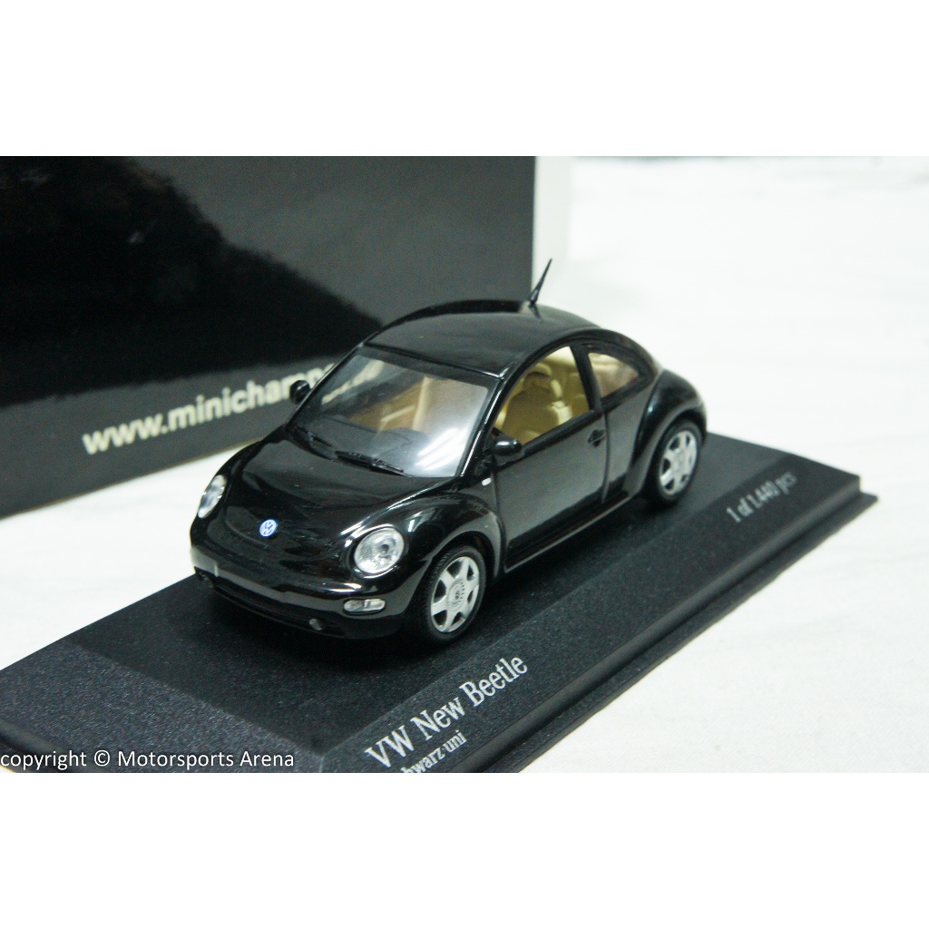 【現貨特價】1:43 Minichamps VW New Beetle 黑色 ※限量※