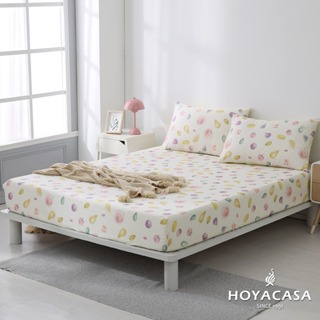 HOYACASA蜜汁果漾- 100%天絲床包枕套三件組 (單人/雙人/加大)