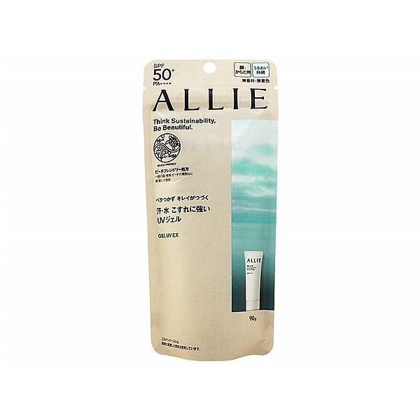 【Kanebo 佳麗寶】ALLIE 持采UV高效防曬水凝乳EX 90g｜海洋友善配方 防水 抗汗 DS013143