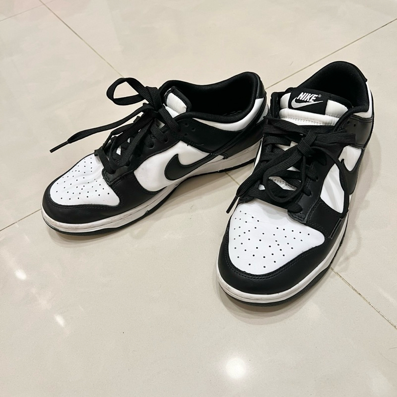 二手 Nike dunk low 熊貓 球鞋 男鞋 休閒鞋