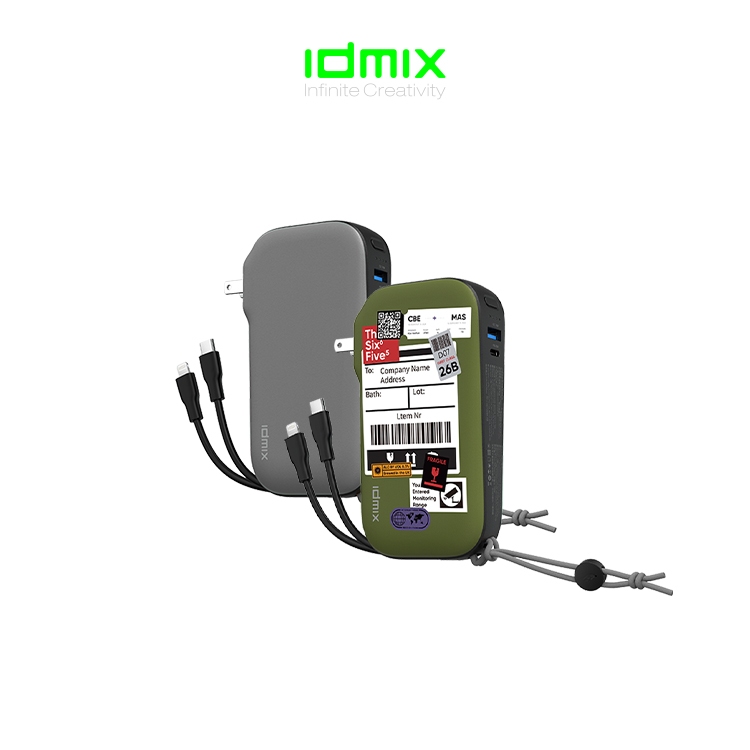 IDMIX MR CHARGER 10000 CH07 Pro 35W 雙線多功能五合一行動電源