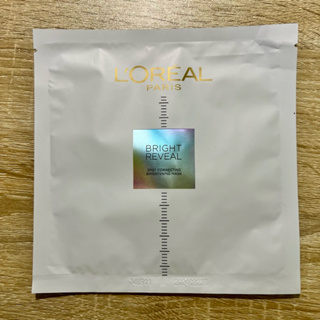 Loreal Paris巴黎萊雅 臻白晶透淡斑沁白精華面膜（歐萊雅小白方面膜）