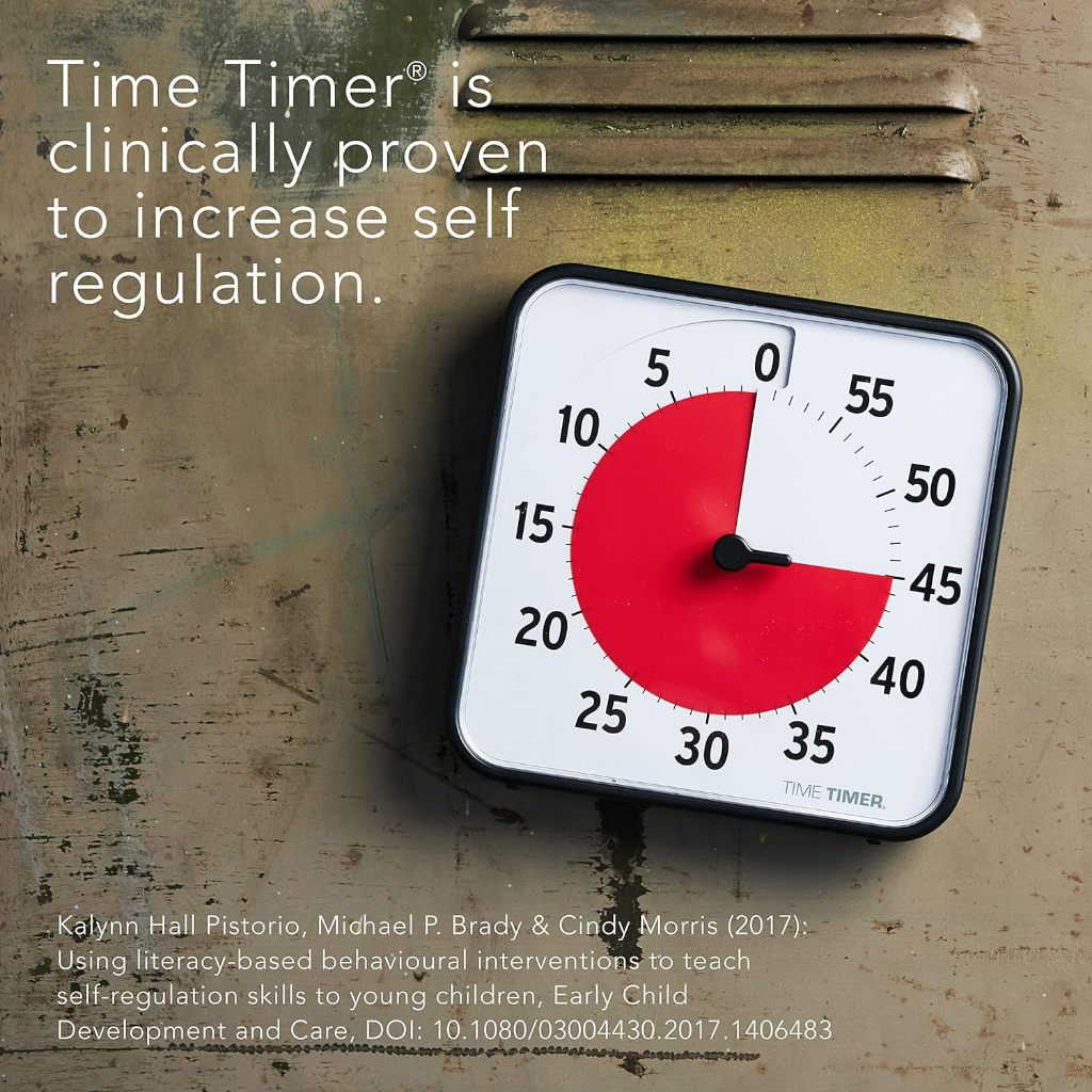 [老陳] Time Timer 視覺倒數計時器 60分鐘定時器 含書寫卡 視覺化 時間管理 12吋 8吋 3吋