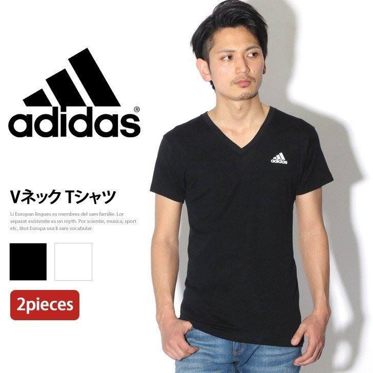 ✨ 鯨魚小姐日貨 ✨【現貨】日本境內版 愛迪達 ADIDAS 吸汗 速乾 Gunze 大人 男女 兩件組 V領 T恤