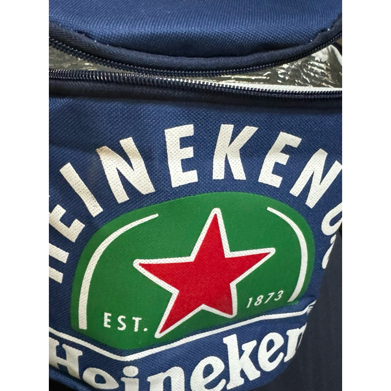Heineken海尼根0.0經典酷冰包 保冷袋 保溫袋 便當袋 拉鍊包