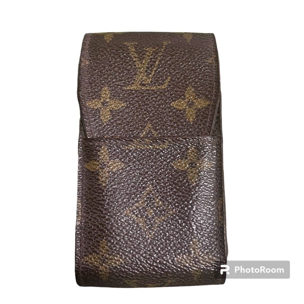 Louis Vuitton 路易威登 Monogram LV 煙盒 口紅包 口紅袋 打火機盒