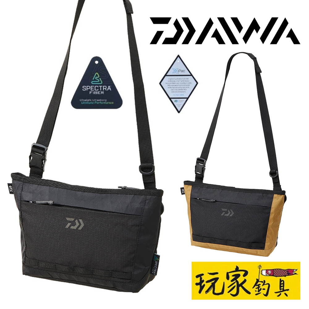 ｜玩家釣具｜DAIWA SPECTRA® SACOCHE(A) 防磨、輕盈、防水 肩背包