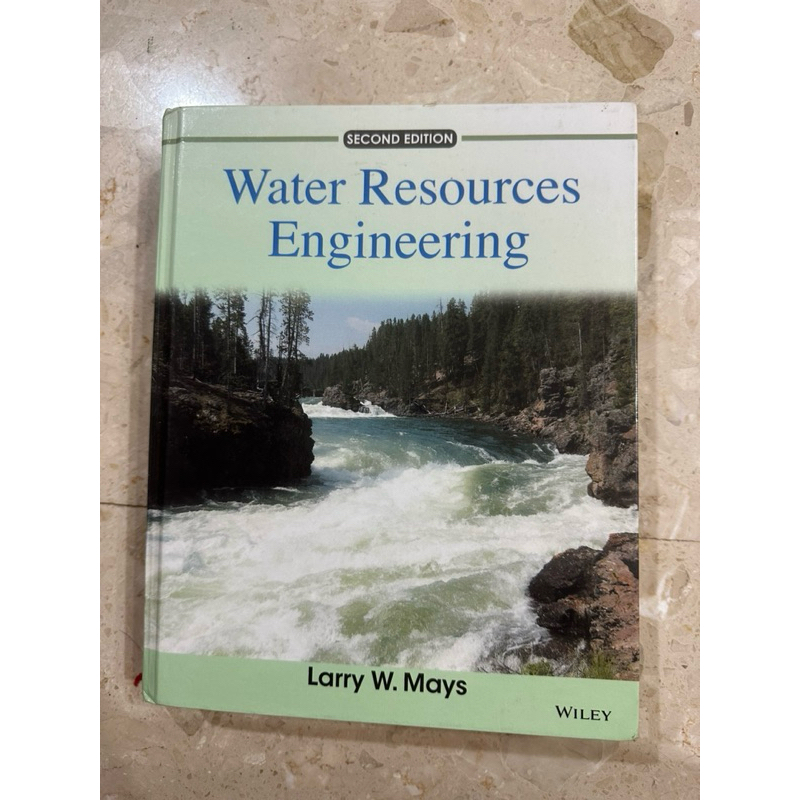 Water Resources Engineering Larry W. Mays 水利工程用書 大學 土木工程 交大