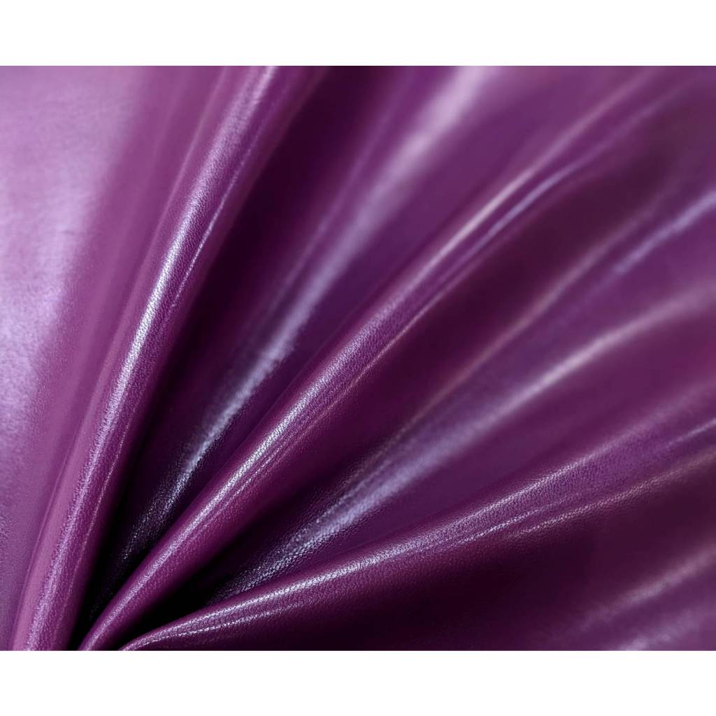 一才錦 SycaMOre 皮革 整大張 羊皮 紫色 G-3050524