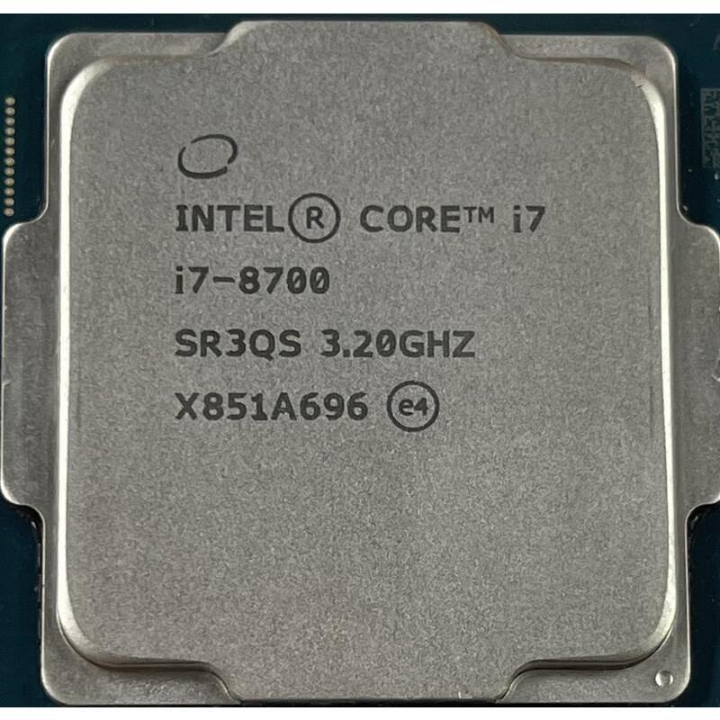 {物美價廉專區}INTEL I7 8700   處理器  優惠出售，快來選購!