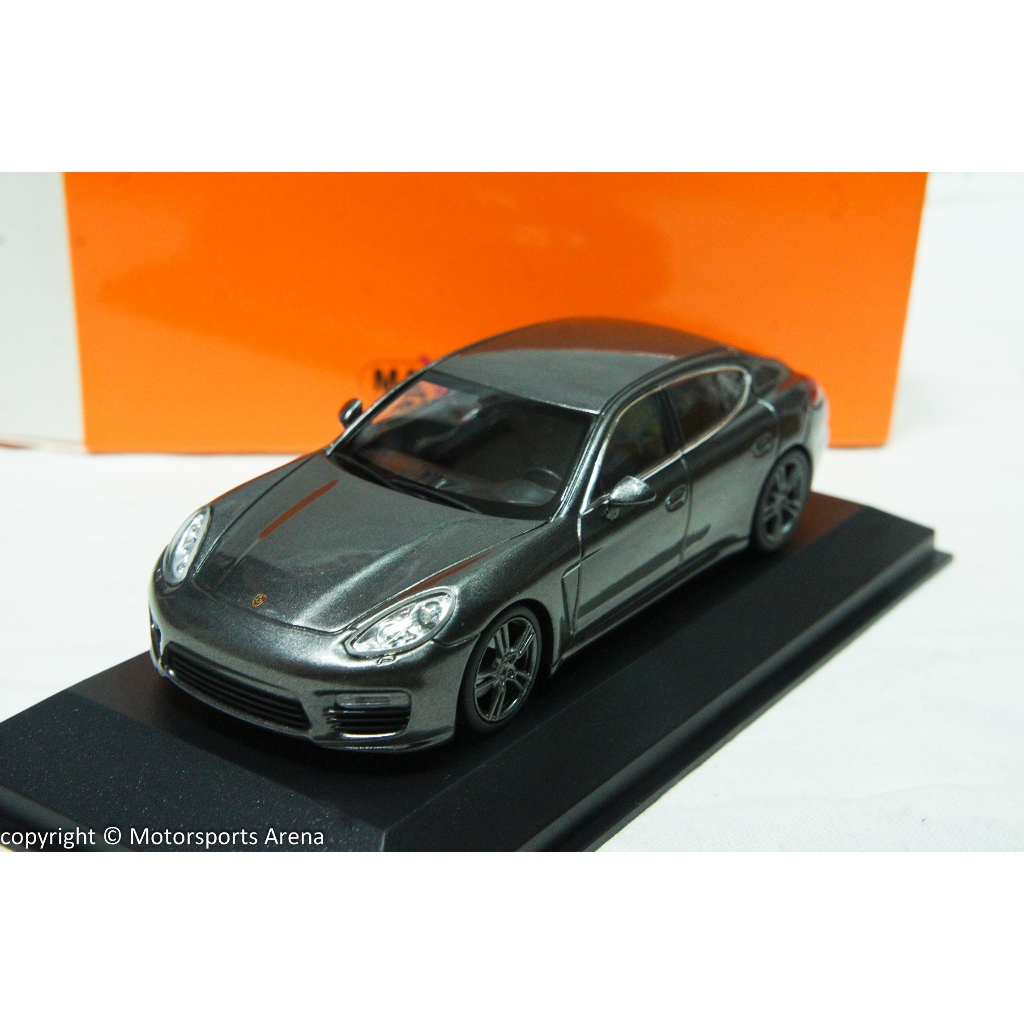 【現貨特價】1:43 Minichamps Porsche Panamera Turbo S 2013 深灰