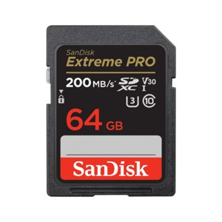 終身保固｜SDHC｜SDXC｜exFAT｜FAT32 SanDisk Extreme Pro 64G SD記憶卡64GB