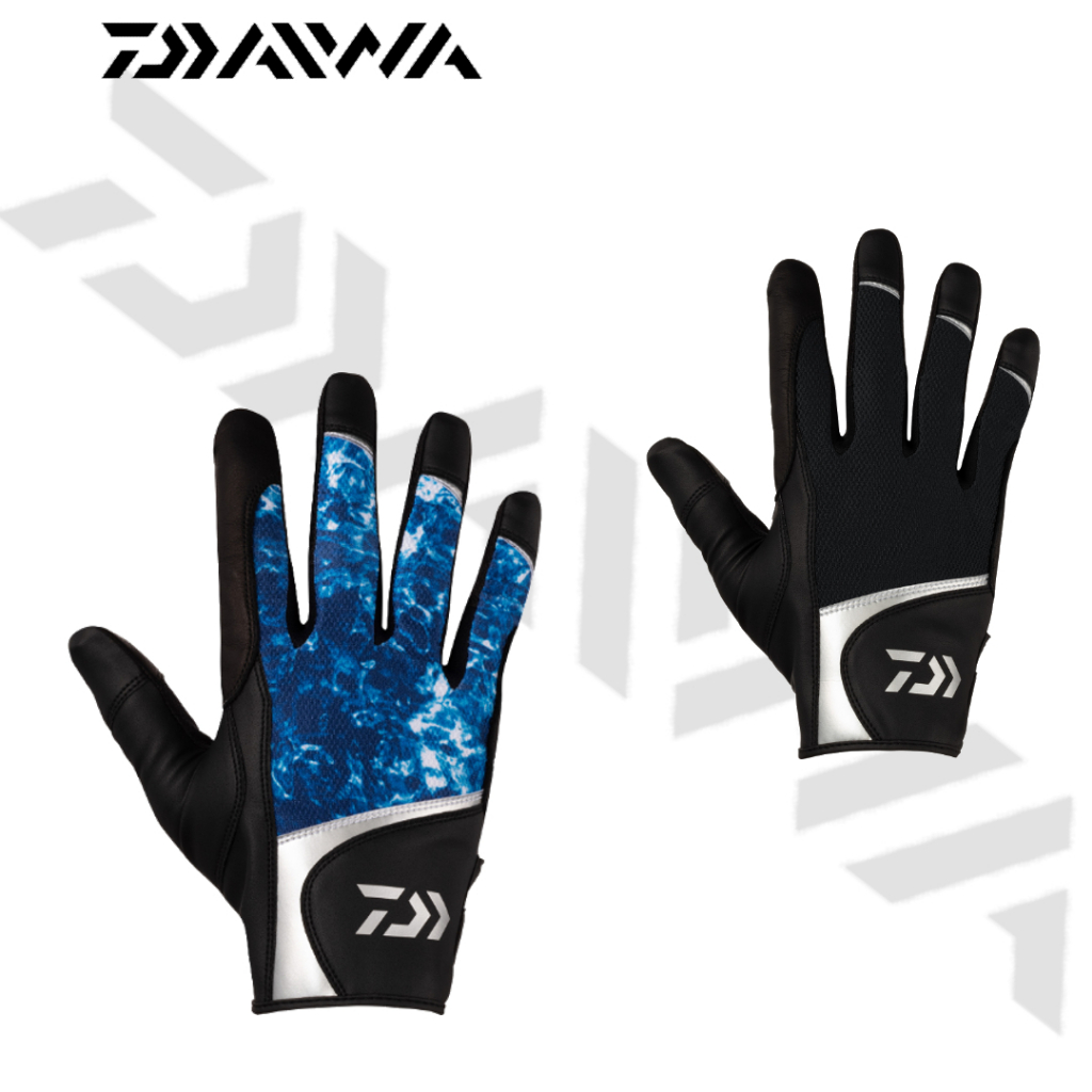 ◎新漁友釣具◎ DAIWA 24NEW DG-7124 五指手套 五指全包手套 真皮加固耐磨有彈性 吸水快乾 釣鐵板手套