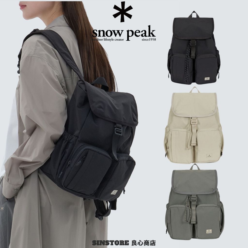 【良心商店】🇰🇷 韓國 Snow Peak 背蓋+子母 雪峰 後背包 筆電包 書包 公事包 旅行包 登機包 背包