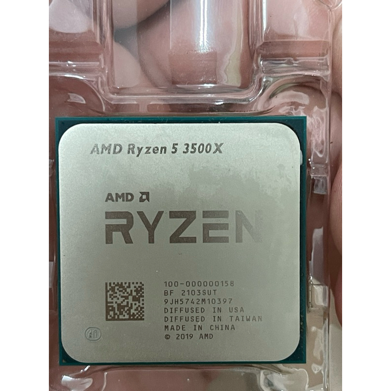 賣AM4腳位AMD RYZEN R5 3500X的6核cpu（R3 3200、3100參考）