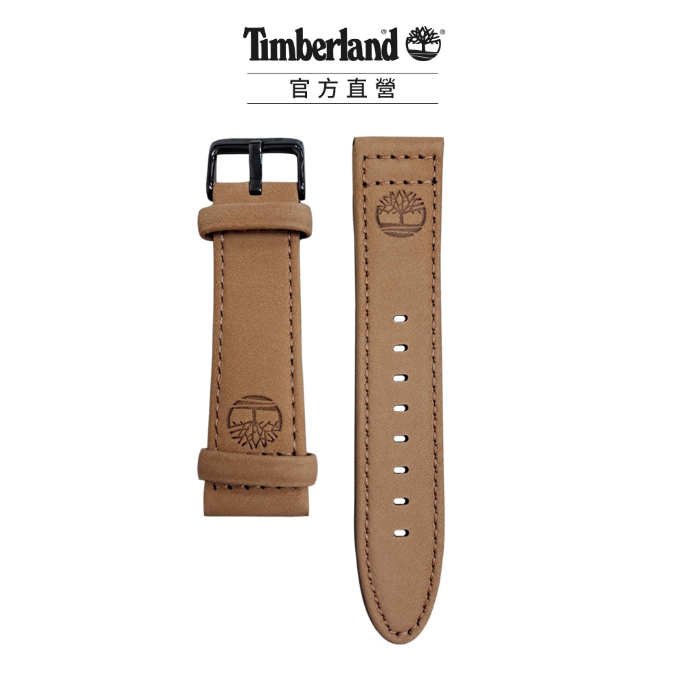 【Timberland】皮革錶帶22mm-駝色 (TDSGF0028902-STL)