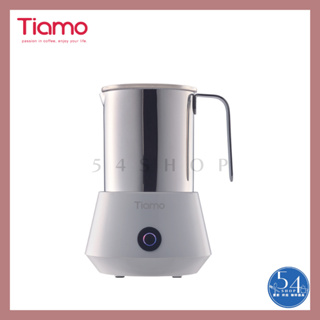 【54SHOP】Tiamo 冷熱電動奶泡機 (HG2425WH) 奶泡機 奶茶機 熱牛奶機 不銹鋼奶泡機