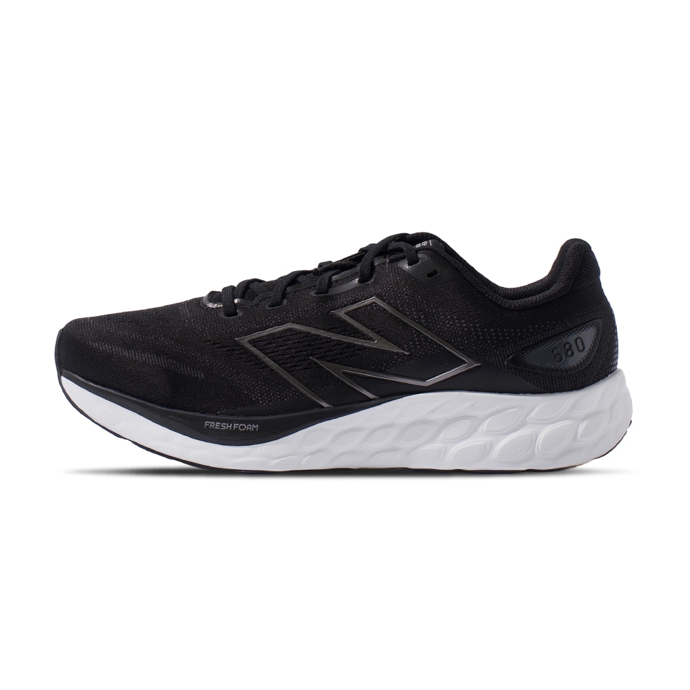 New Balance Fresh Foam 680 V8 男鞋 黑色 2E寬楦 運動 慢跑鞋 M680LK8