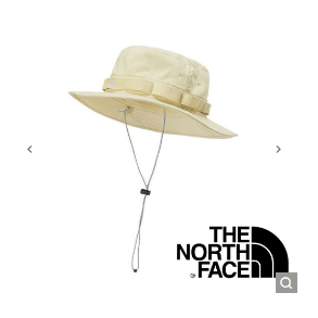 【THE NORTH FACE 美國】抗紫外線圓盤帽 UPF 40+ 『灰土』NF0A5FXF 抗UV帽│登山帽│遮陽帽