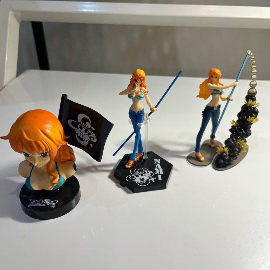 🇯🇵日本盒玩 海賊王 娜美 三件組合售