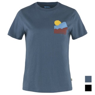 Fjallraven 小狐狸 女款 兩色 Nature T Shirt 有機棉短袖 T 恤 84787 綠野山房