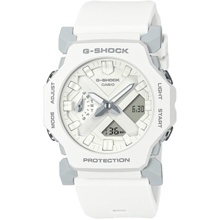 ∣聊聊可議∣CASIO 卡西歐 G-SHOCK 極簡纖薄小巧雙顯手錶-白 GA-2300-7A 開學季禮物