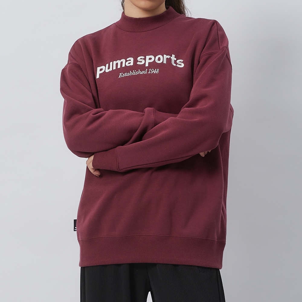 Puma 流行系列 女 紅褐色 運動 休閒 上衣 長袖 62521522