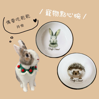 寵物點心碗｜醬油碟 日本進口兔兔點心碗、家用醬油碟 兔用品 請看商品描述