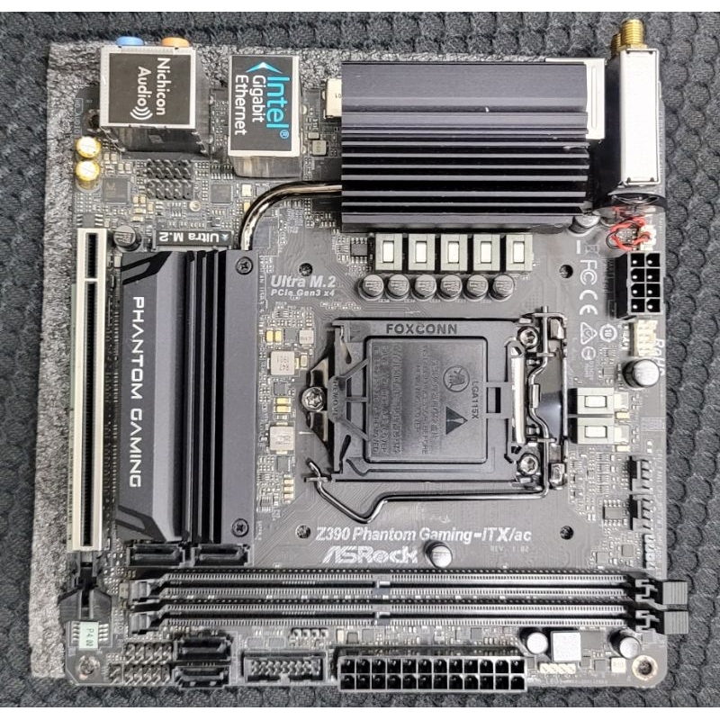 AsRock小鋼砲-Z390 Phantom Gaming-ITX/ac+ 記憶體16G