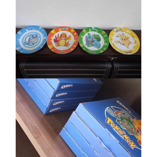 寶可夢 Oreo 陶瓷盤 妙蛙種子 傑尼龜 小火龍 皮卡丘