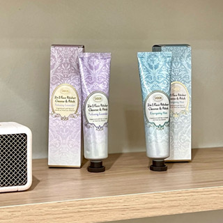 🐻[現貨✨臉部清潔🧽] SABON 二合一臉部純淨磨砂膏 臉部磨砂膏 60ml 200ml 薰衣草 薄荷 臉部去角質