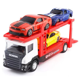 【六四分之一】RMZ｜SCANIA/MAN大型車輛｜貨櫃車 運載車 油罐車 垃圾車｜1/64合金車系列玩具 模型車