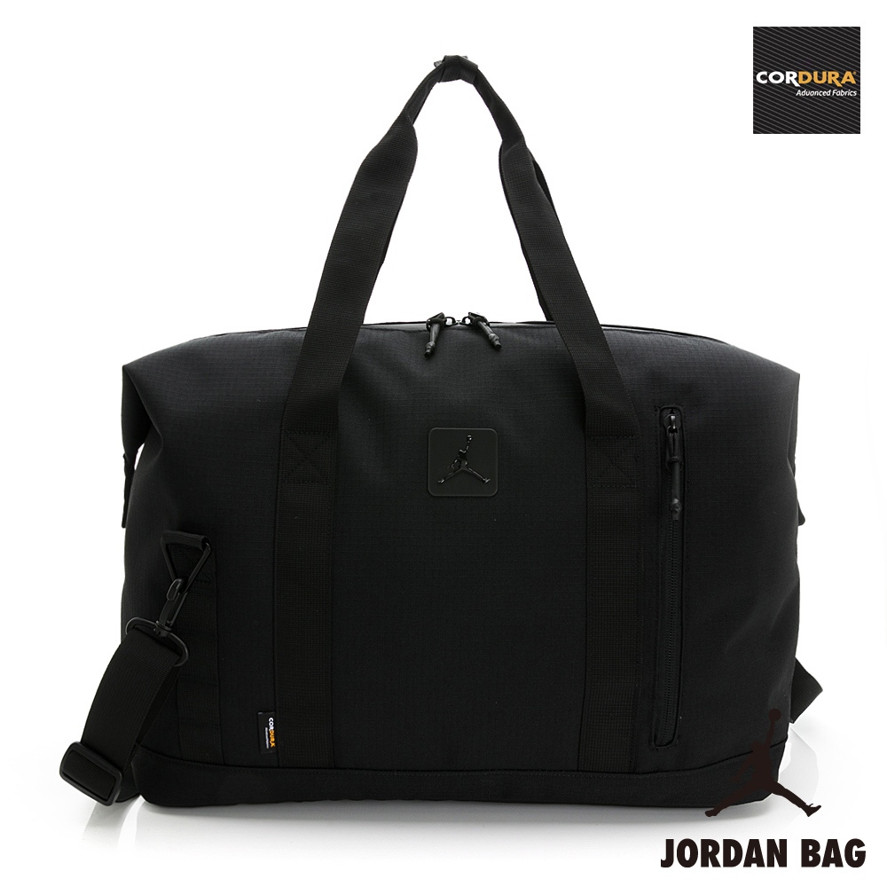 NIKE 行李包 JORDAN CORDURA FRANCHISE 旅行包 旅行袋 黑色 JD2423017AD-002