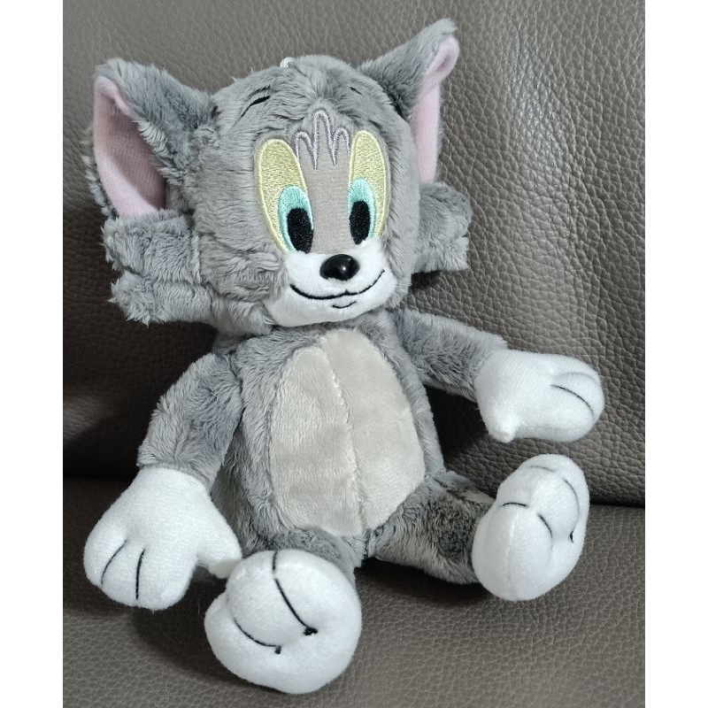 * 日本 TOM and JERRY 湯姆貓與傑利鼠 湯姆貓 造型 絨毛 玩偶 娃娃 小物 收納 零錢包 珠鍊 吊飾